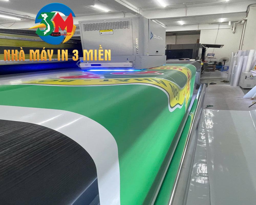 Máy in UV 6m8 tại nhà máy IN 3 MIỀN