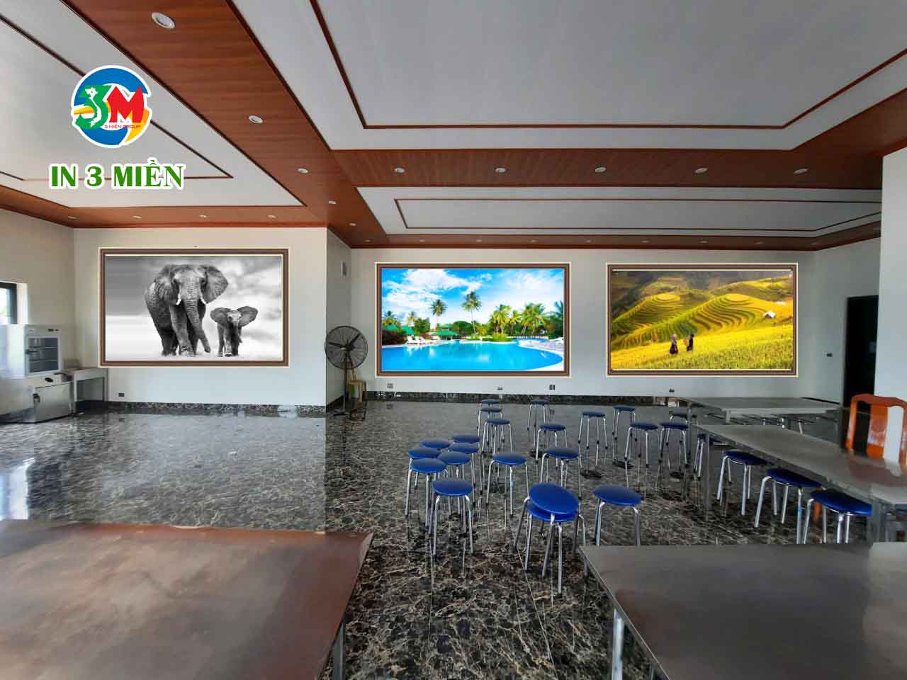Tranh 3d tranh 3 miền