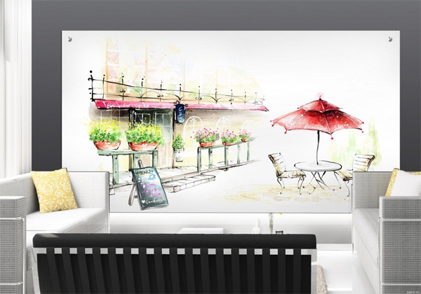 tranh dán tường 3d